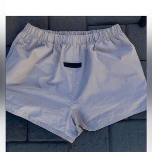 Light Gray men’s fear of god Elastic Waist Shorts